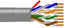 Belden (Belden 1583EPE.00500) витая пара категории 5E UTP 4x2x24 AWG одножильный (500m) , для улицы -30 +70 Belden Belden 1583EPE.00500 фото, купить, цена, магазин